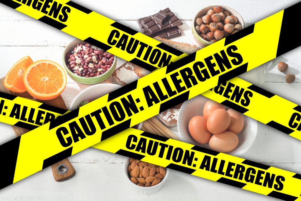 signs of food allergies