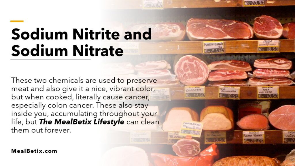 Sodium Nitrites and Nitrates