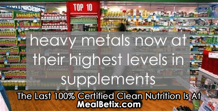 Heavy Metals In Supplements