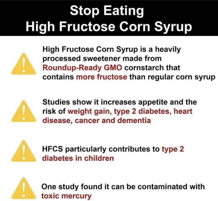 STOP EATING HFCS