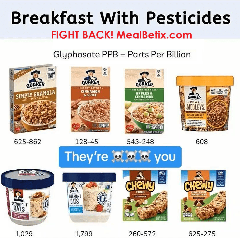 BREAKFAST WITH PESTICIDES