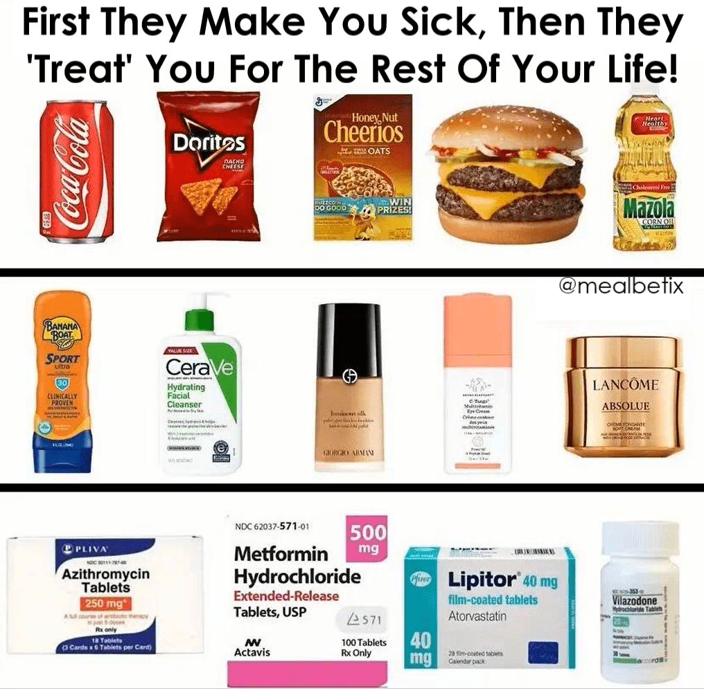 FIRST THEY MAKE YOU SICK