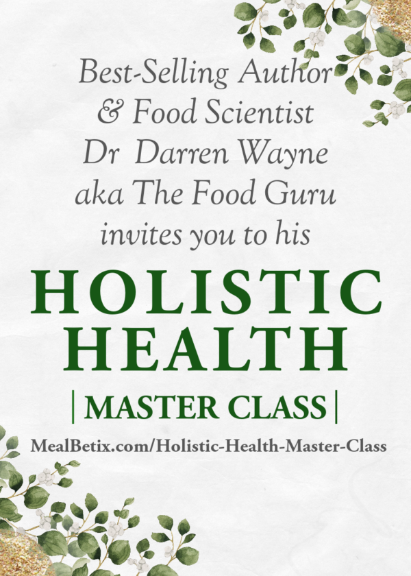 HOLISTIC HEALTH MASTER CLASS