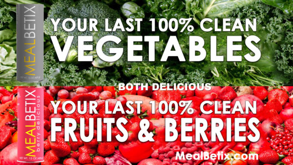 Truly 100% Clean fruits and vegetables