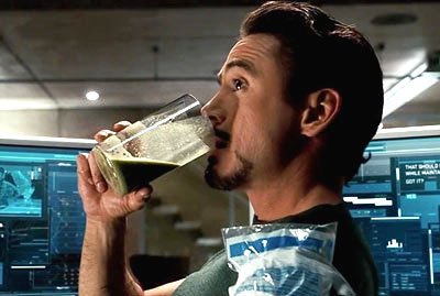Ironman Drinking Green MealBetix