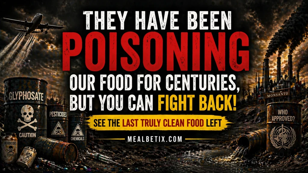 THEY HAVE BEEN POISONING OUR FOOD FOR CENTURIES