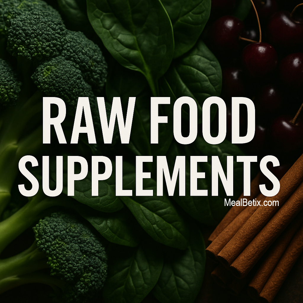 raw food supplements