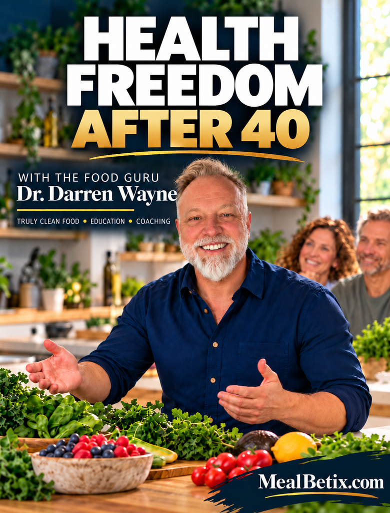 Health Freedom After 40 with The Food Guru Dr. Darren Wayne